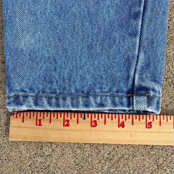 Vintage 90’s Lawman Jeans Bareback Barrel Leg High-Rise Pleated Front 22 W 28 L - Picture 11 of 12